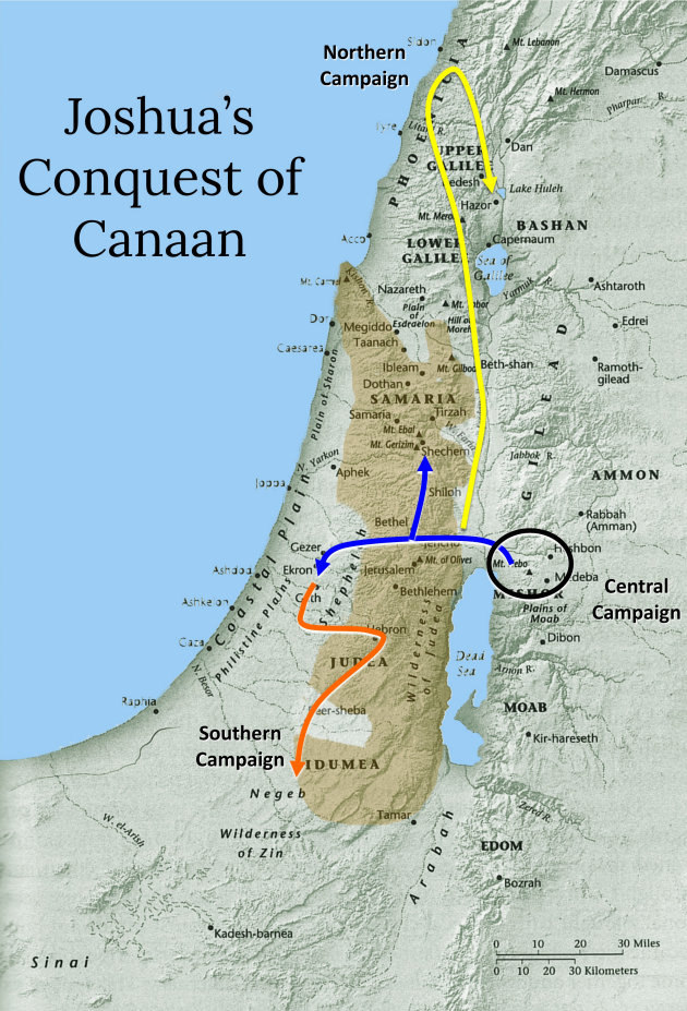 The Israelite Conquest Of Canaan (Part 3): Let’s Get A Clear Historical ...